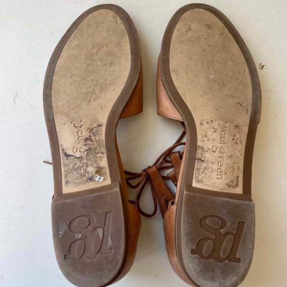 Paul Green leather Morea lace-up sandal - Picture 6 of 8